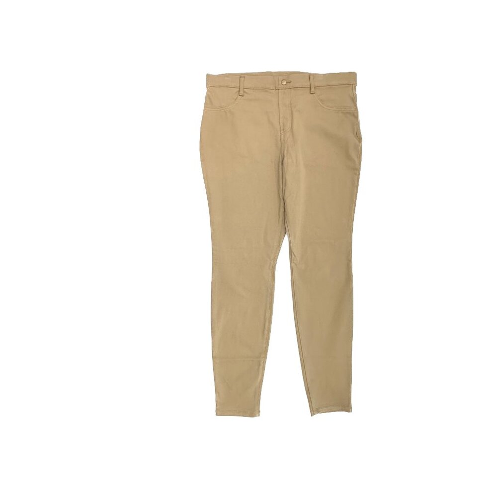NEW Time And Tru High Rise Jegging Women's size XL 16 18 Beige Tan‎ Denim Jeans